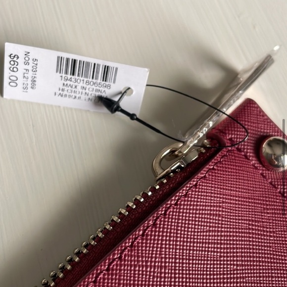 NWT White House Black Market Large Floral Studded Clutch - Picture 8 of 16